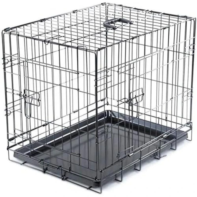 VADIGRAN Classic 13825 Transport Cage Foldable 61 x 46 x 51 cm Black M