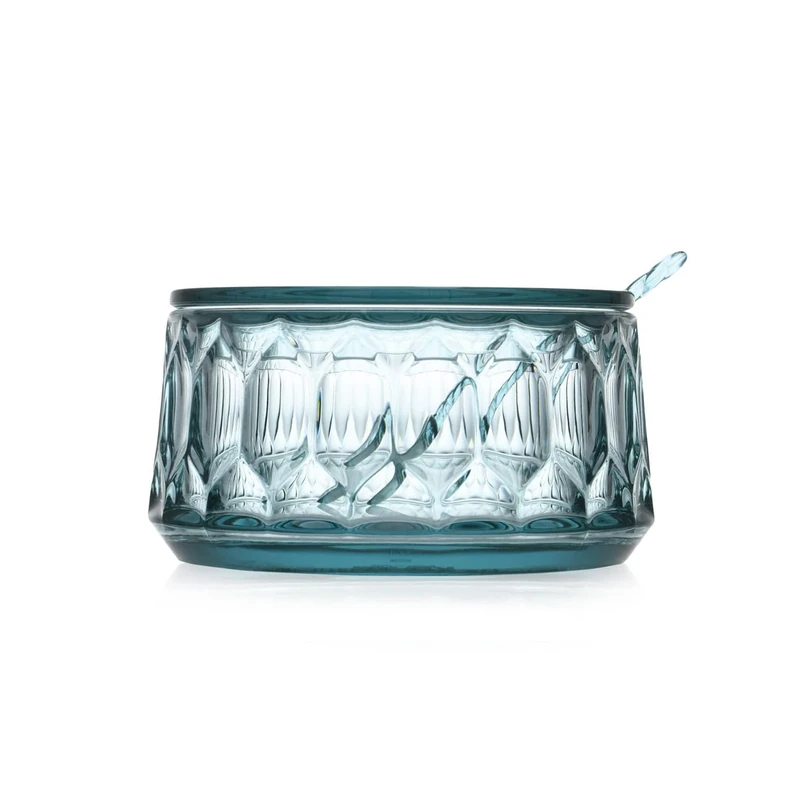 Kartell Jellies Family, Sugar Bowl, Light Blue