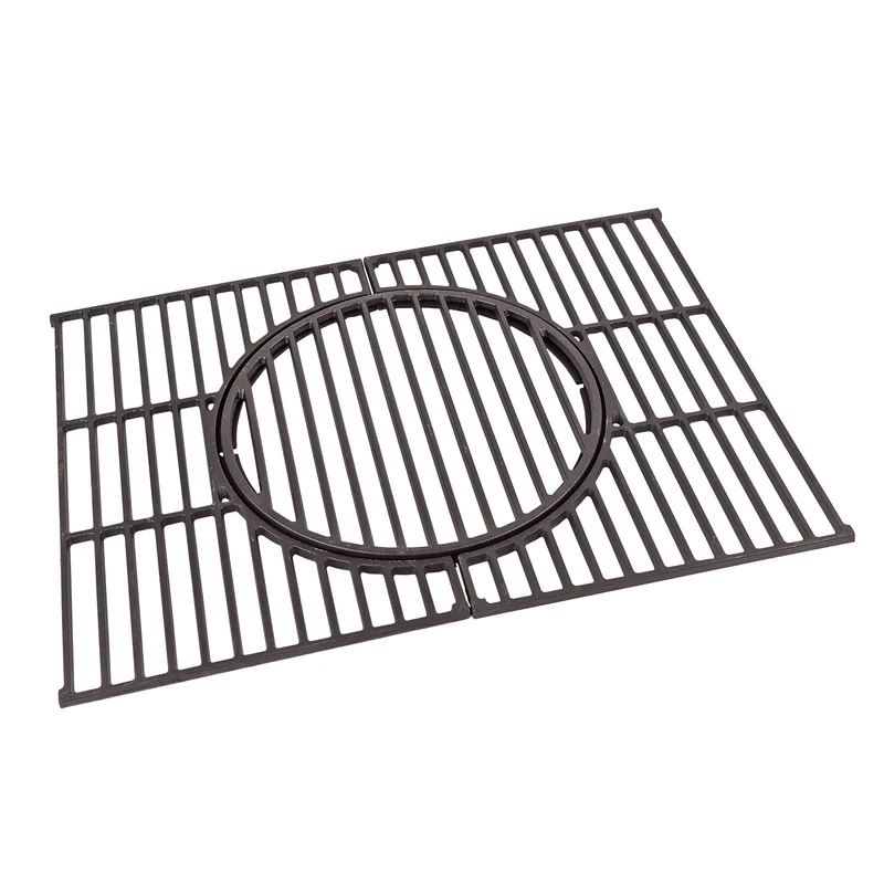 tepro Universal Rost Guss Grillrost Set cast Grate, Black