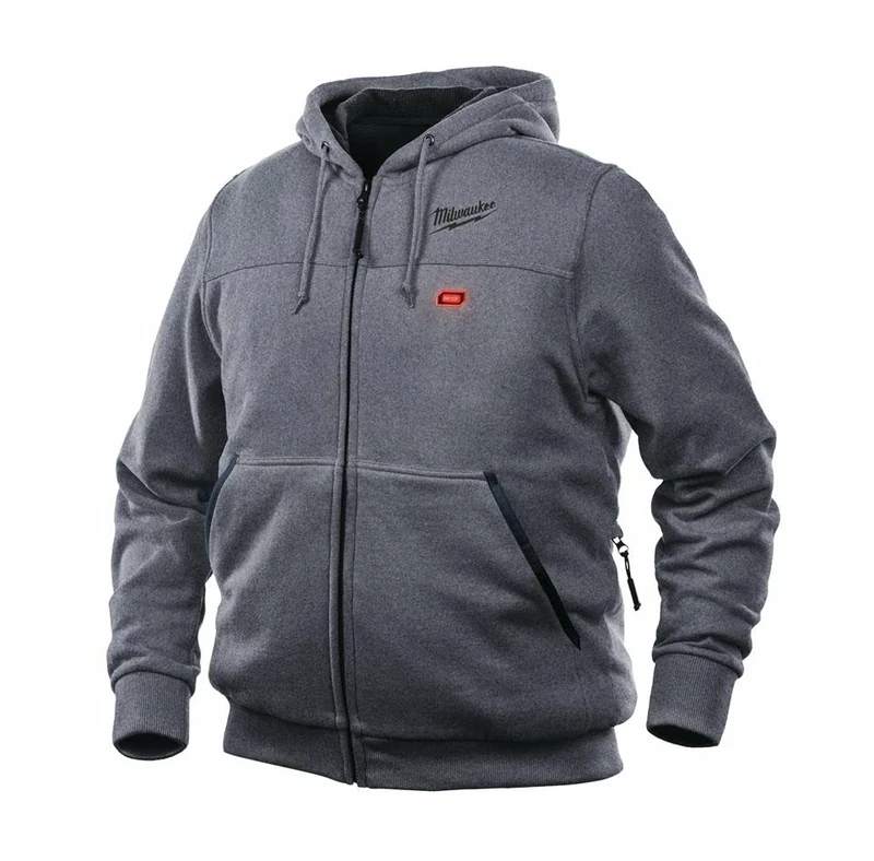 Milwaukee Grey M12 HHGREY3-0 XL Heated Sweatshirt 4933464355 No Battery or Charger