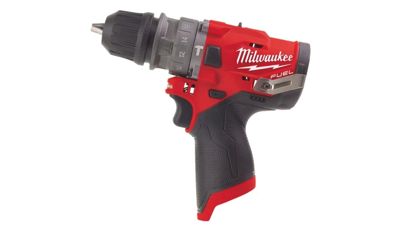 Milwaukee Compact Impact Drill 12 Volt Fuel Technology with keyless Chuck only - Without Battery