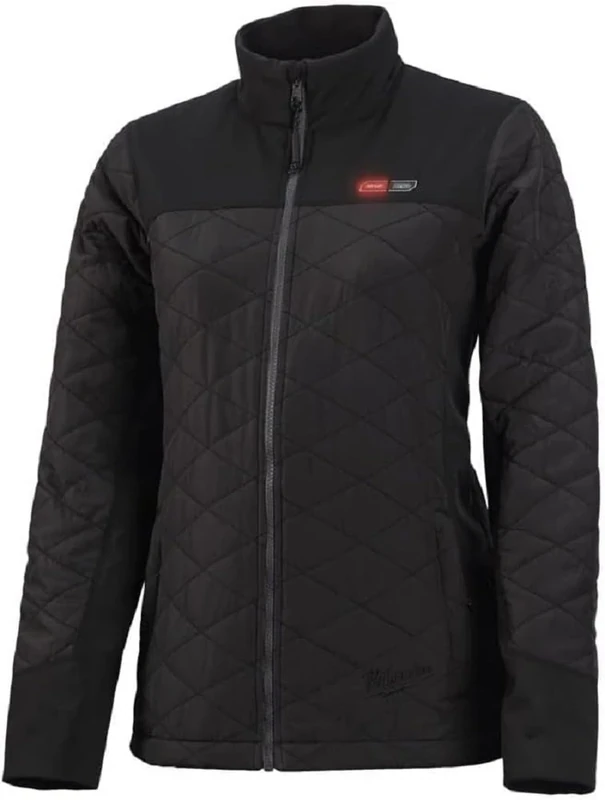 Milwaukee M12 HJPLADIES-0 (S) Women's Down Jacket, Black, Size (S) - Without Battery, Black - Image 1