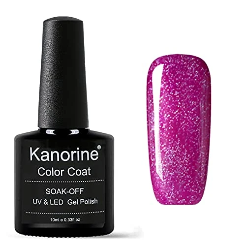 KANORINE Gel Polish Soak-Off UV/LED Gel Nail Polish Color Coat Gel Nail Varnish Nail Art TYPE 10ml
