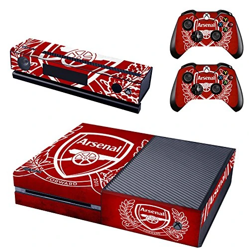 REYTID Console Skin/Sticker + 2 x Controller Decals & Kinect Wrap Compatible with Microsoft Xbox One - Full Set - The Batman