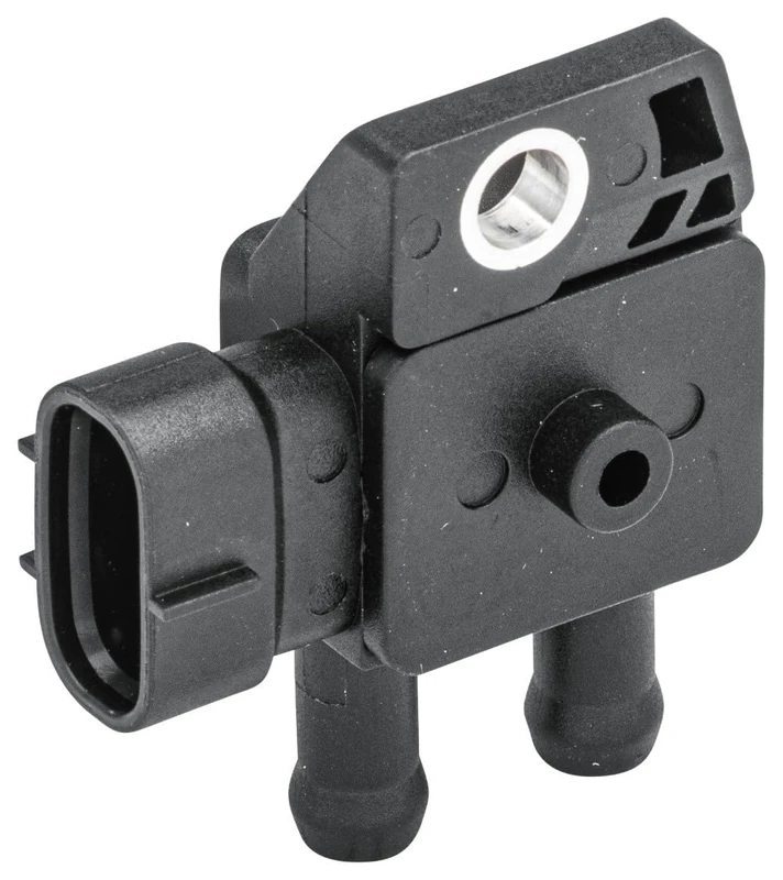 HELLA 6PP 009 409-291 Sensor, exhaust pressure - 3-pin connector - Bolted