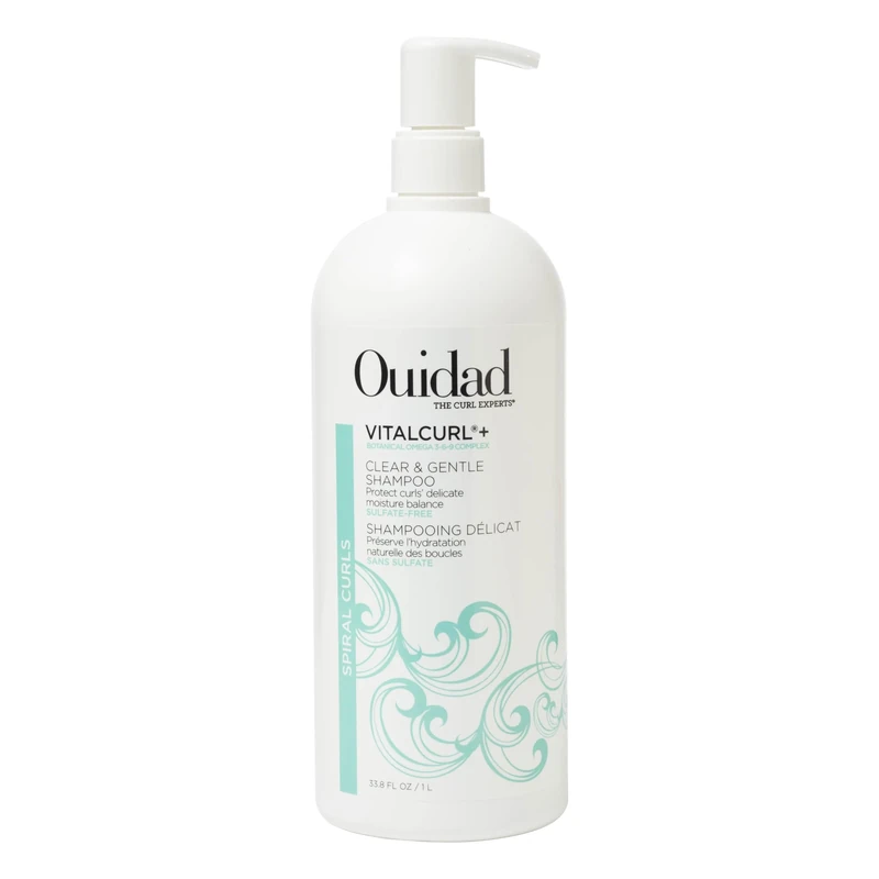 Ouidad VitalCurl Plus Clear and Gentle Shampoo For Unisex 33.8 oz Shampoo