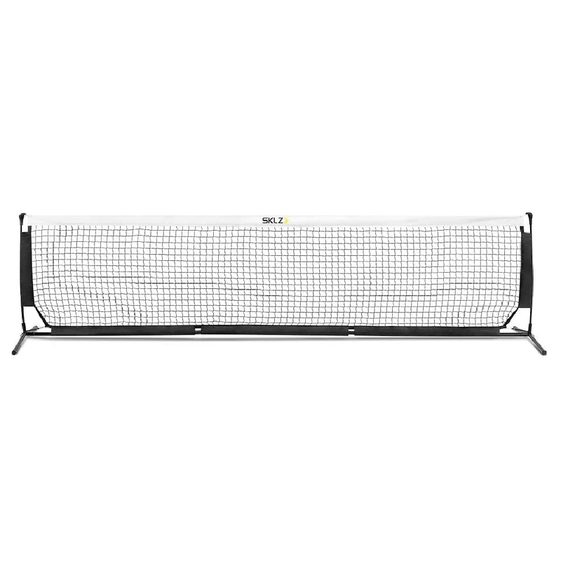 SKLZ Soccer Volley Net, Improve Ball Control and Technique, 3.6m Wide with Adjustable Height Settings 61cm and 91cm,Portable Design for Indoor and Outdoor Use- High-Visibility Trim, Carry Bag Included