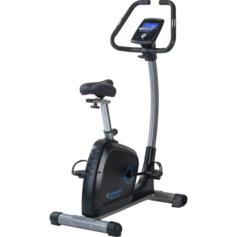Energetics Unisex Adult CT 680 ergometer Fitnessbike - Black/Silver, 1size
