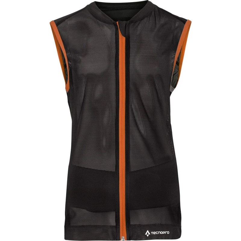 Tecnopro Fortress 3.0 back protector Back Protector - Black/Orange, M