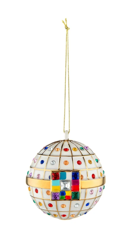Alessi MJ16 7 Palla di Fidanzamento, Home ornament in porcelain. Hand-decorated. - Image 1