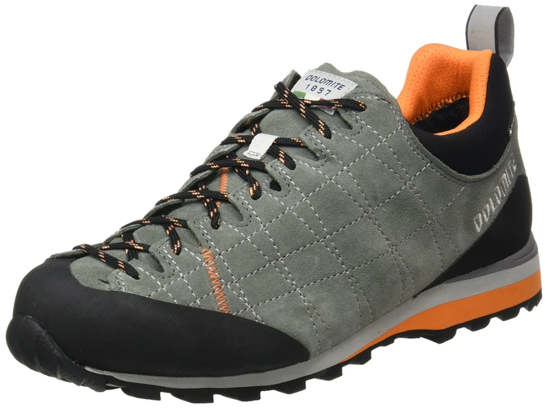 Dolomite Zapatilla Diagonal GTX, Unisex Adults’ GTX Shoe, Silver Green/Sun Orange, (EU) - Image 1