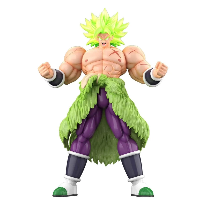 Bandai Model Kit Dragon Ball Super Saiyan Broly Full Power, green, purple., one size, BAS5055712