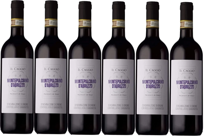Il Caggio Montepulciano d'Abruzzo Red Wine, 75 cl, Case of 6