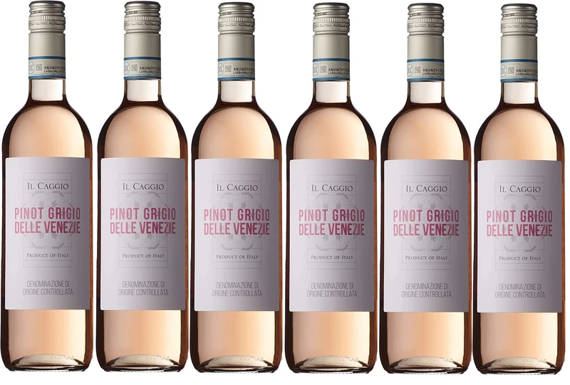 Il Caggio Pinot Grigio Rose Wine, 75 cl, Case of 6