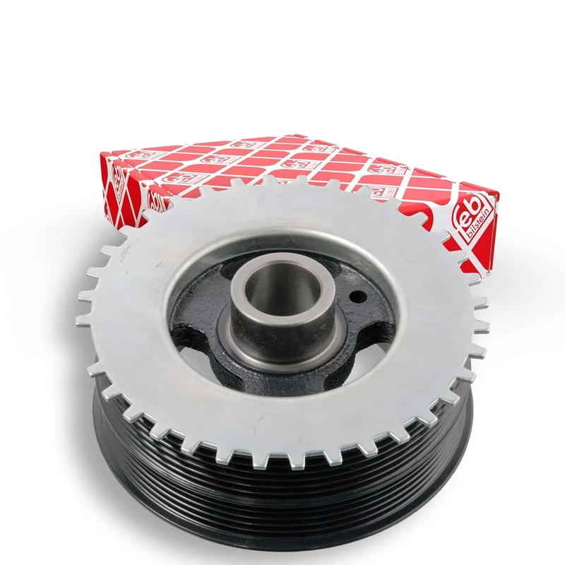 febi bilstein 103638 Pulley for Crankshaft, Pack of 1