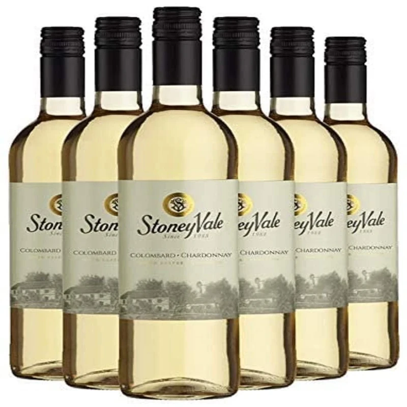 Stoney Vale Colombard Chardonnay 2017 White Wine, 75 cl, Case of 6