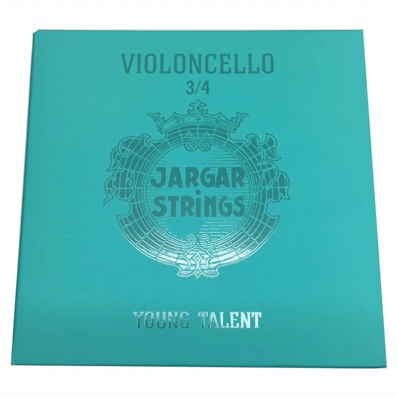 JARGAR 638940 Young Talent Cello 3/4 string set Medium Steel core