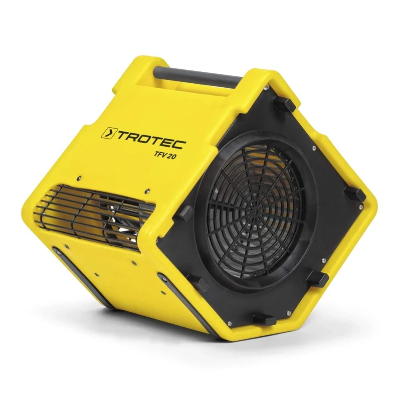 TROTEC TFV 20 Turbo Fan, Metal, Black, Normal