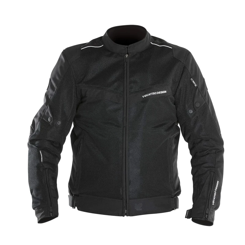 V Quattro Design - VE-51 Men's Jacket - Black - XL
