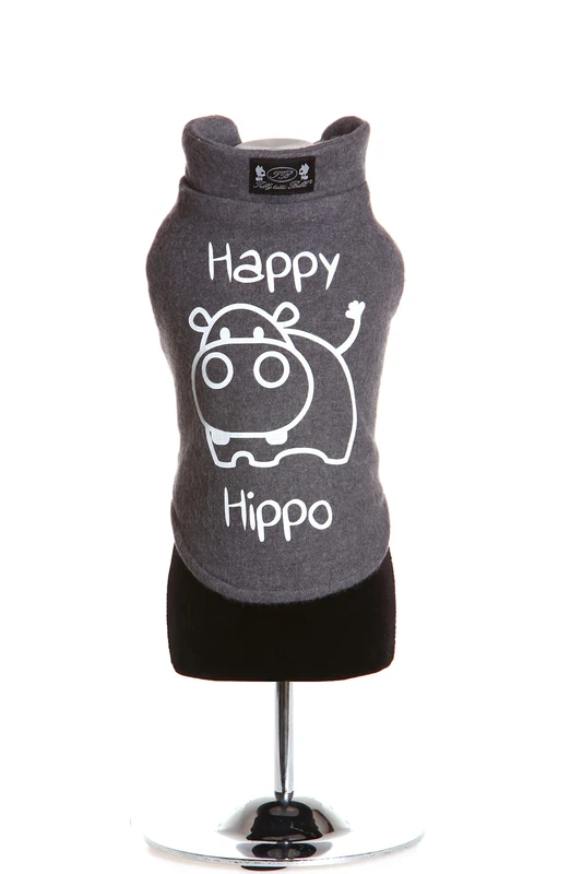 Trilly Tutti Brilli ValeriogriXS Valerio Sweatshirt with Vinyl Application, XS, Grey