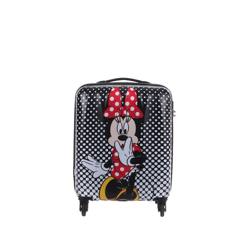 American Tourister Disney Legends - Spinner S, children's luggage, 55 cm, 36 L, multicolor (Minnie Mouse Polka Dot)