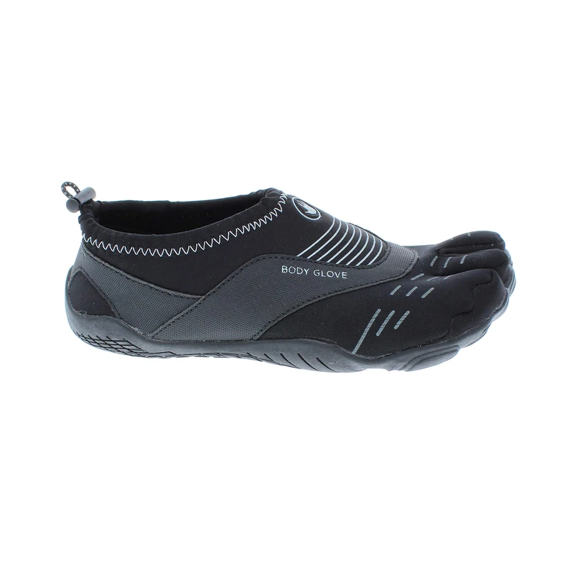 Body Glove Men's 3t Barefoot Cinch Water Shoe, Black/Black, 10 UK