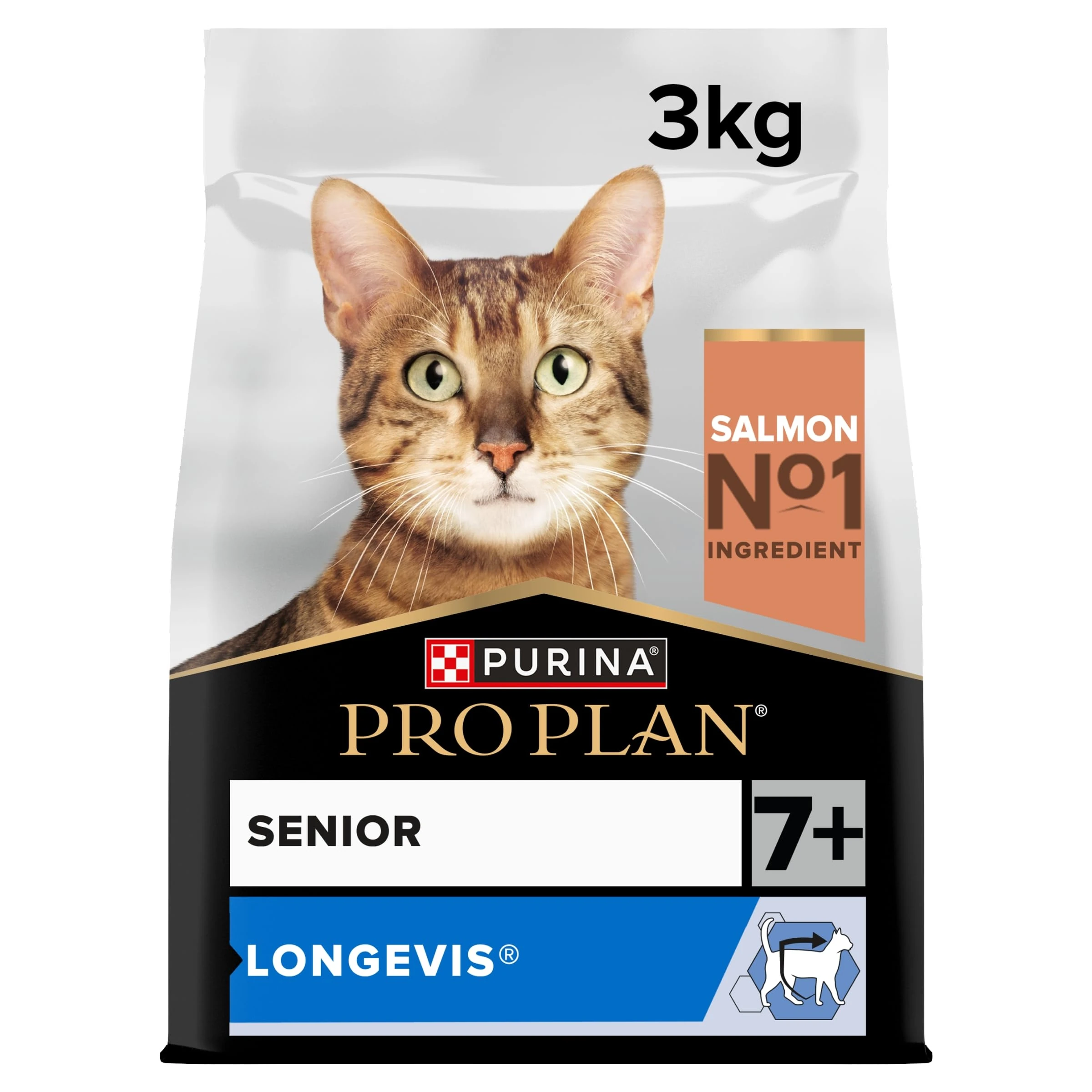 PRO PLAN Sterilised Vital Functions Salmon Adult Dry Cat Food 3kg