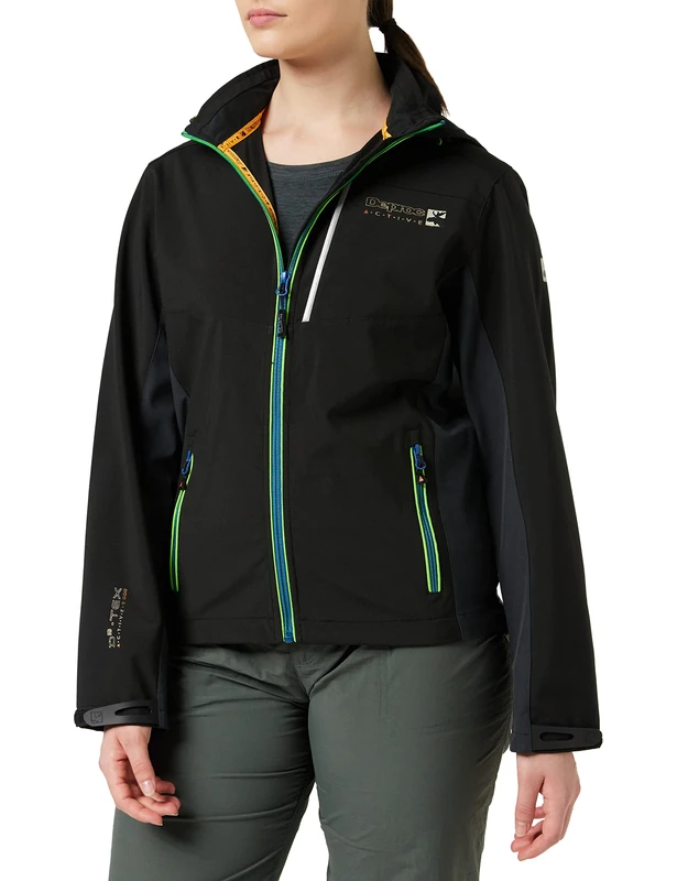 DEPROC-Active Women's Breathable Nunavut Softshell Jacket, Anthracite, 50