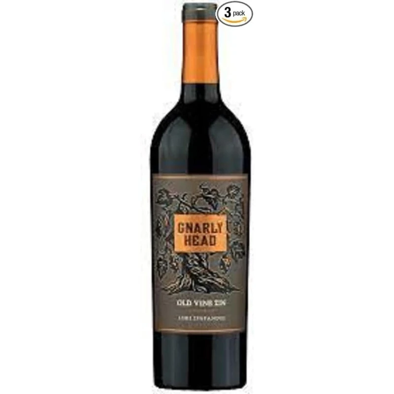 Gnarly Head Old Vine Zinfandel (Case of 3 x 75 cl)