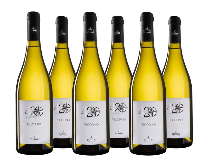 Torri Cantine 4 20 Pecorino d'Abruzzo DOC, 6 x 75cl