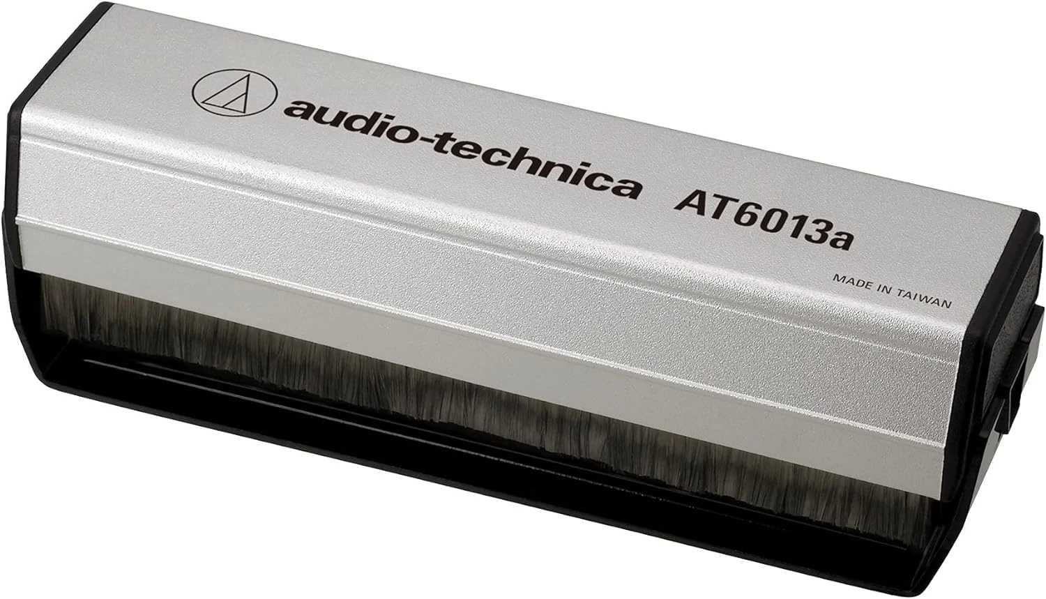 Audio-Technica AT6013a Dual-Action Anti-Static Record Cleaner Silver