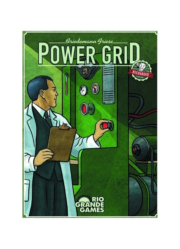 Rio Grande Games, Power Grid: Recharged, Ages 14+, Mixed Colors