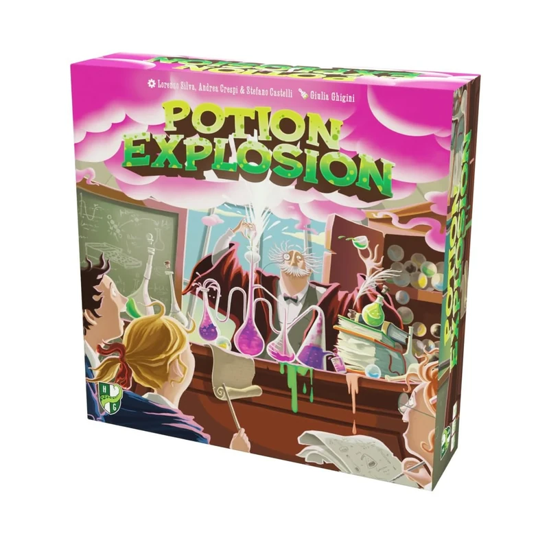 CoolMiniOrNot CMON | Potion Explosion 2nd Edition | Board Game | Ages 8 Plus | 2-4 Players | 30-45 Minutes Playing Time