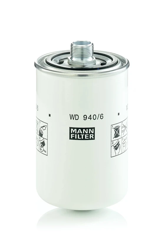 MANN-FILTER WD 940/6 Oil Filter - for Off-Highway Applications