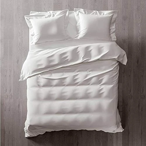 Heckett Lane Bed linen 100% cotton percale Feline 140 off-white