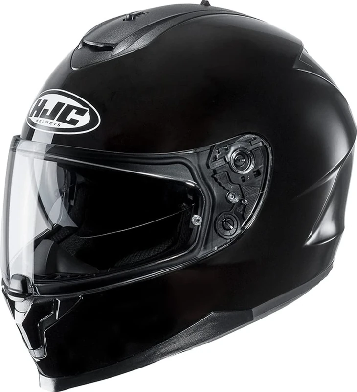Motorcycle helmets HJC C70 Black METAL/METAL BLACK, Noir, S