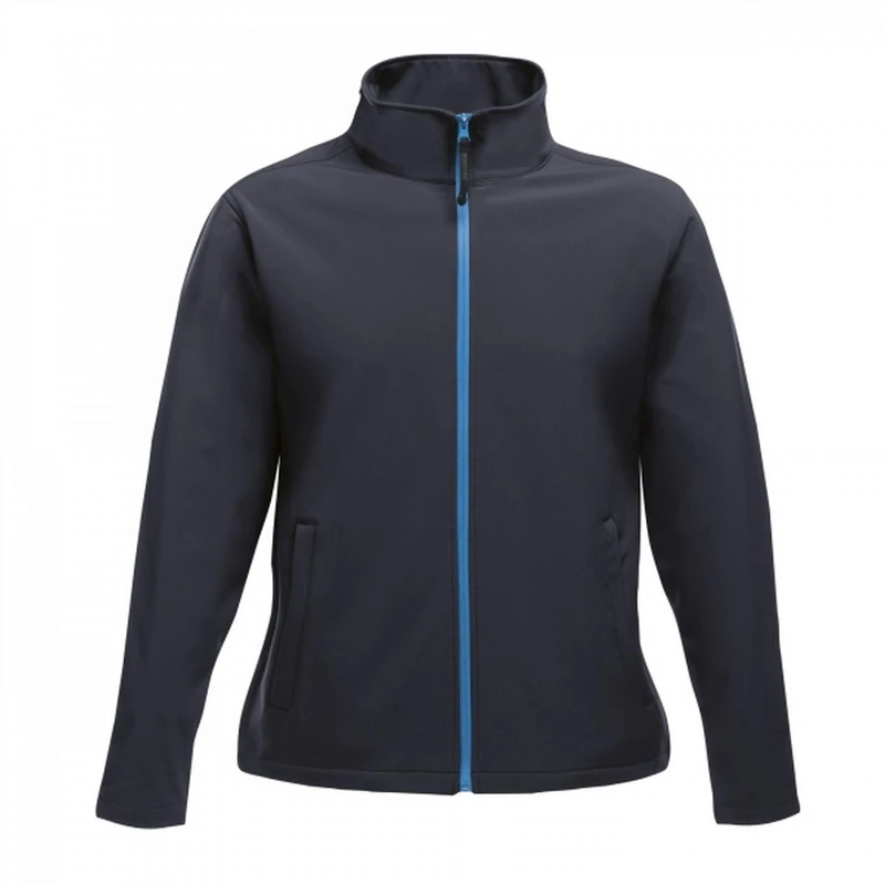 Regatta Womens Professional Ablaze Printable Softshell Jacket, Navy(french Blue), 14 EU