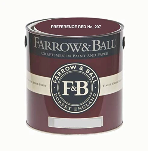 FARROW & BALL ESTATE EMULSION 297 PREFERENCE RED 2.5L