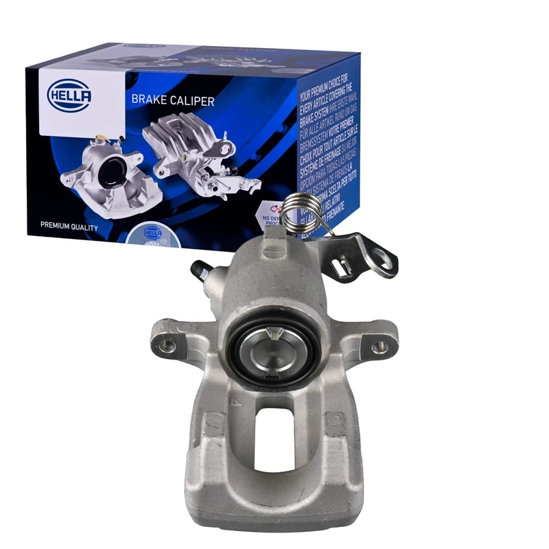 HELLA 8AN 355 783-481 Brake Caliper - AN8348 - Brake System: TRW - New part without deposit - for e.g. AUDI / SEAT / VOLKSWAGEN - Image 1