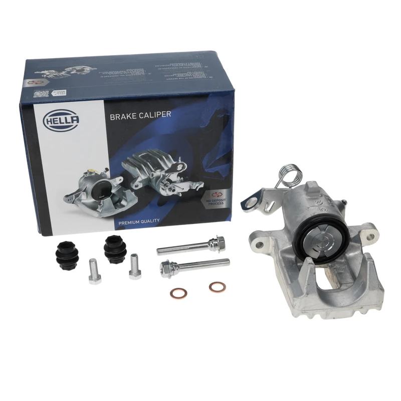 HELLA 8AN 355 784-591 Brake Caliper - AN8459 - Brake System: TRW - New part without deposit - for e.g. AUDI / SEAT / SKODA / VOLKSWAGEN