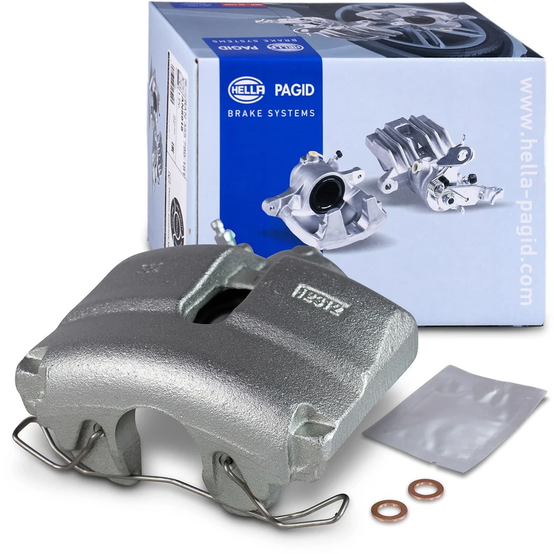 HELLA 8AN 355 789-181 Brake Caliper - AN8918 - Brake System: ATE - New part without deposit - for e.g. AUDI / SEAT / SKODA / VOLKSWAGEN