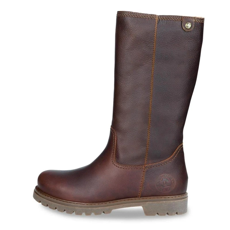 Panama Jack Women's Bambina Knee high Boot, Castaño, 7 UK