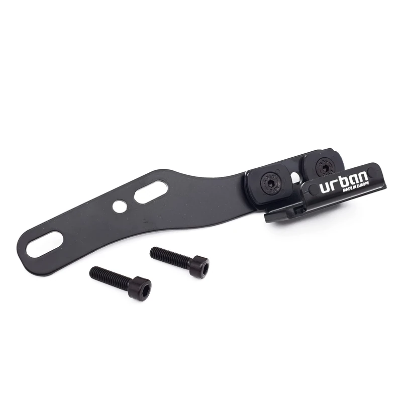 urban UR403 Bracket UR14S/UR10 for Fixing to Footpegs Screws, Universal, Black, Norme