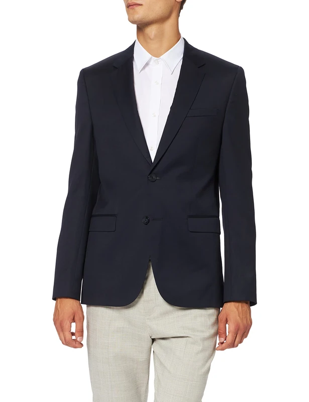 HUGO Men's Aldons Suit Jacket - Blue Slim Fit 106