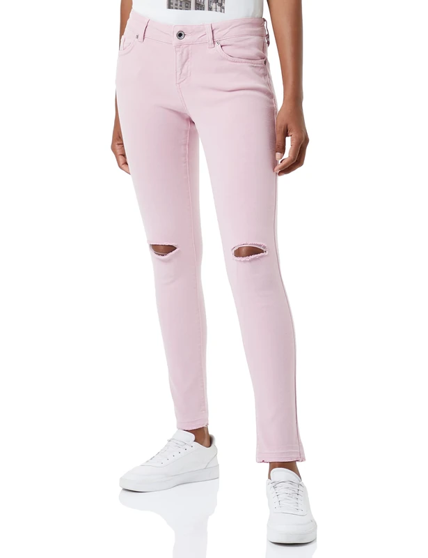 Seven7 Women's Cara Skinny Jeans Not Applicable, Pink (Rosepink 006), 14 (Manufacturer Size: 29/28) - Image 1