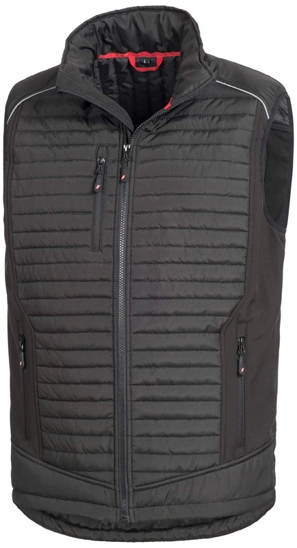 NITRAS Motion Tex Plus Men's Sweater, Black, 4XL
