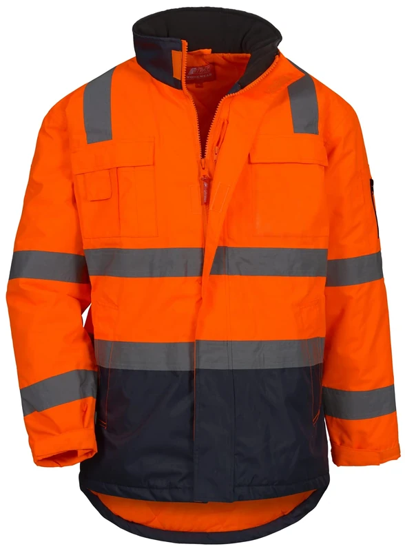 Nitras Women's Motion Tex Viz Hi-Vis Parking Neon Orange M, M - Image 1