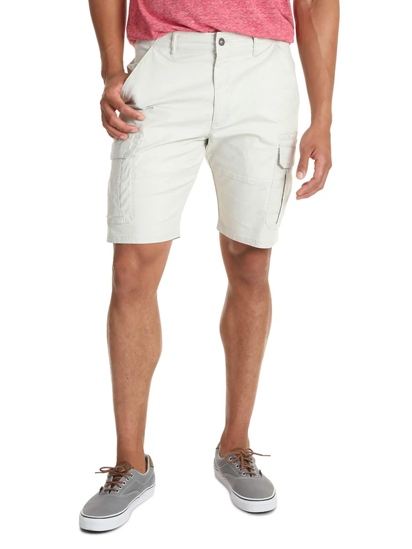 Wrangler Authentics Men's Relaxed Fit Stretch Cargo Shorts