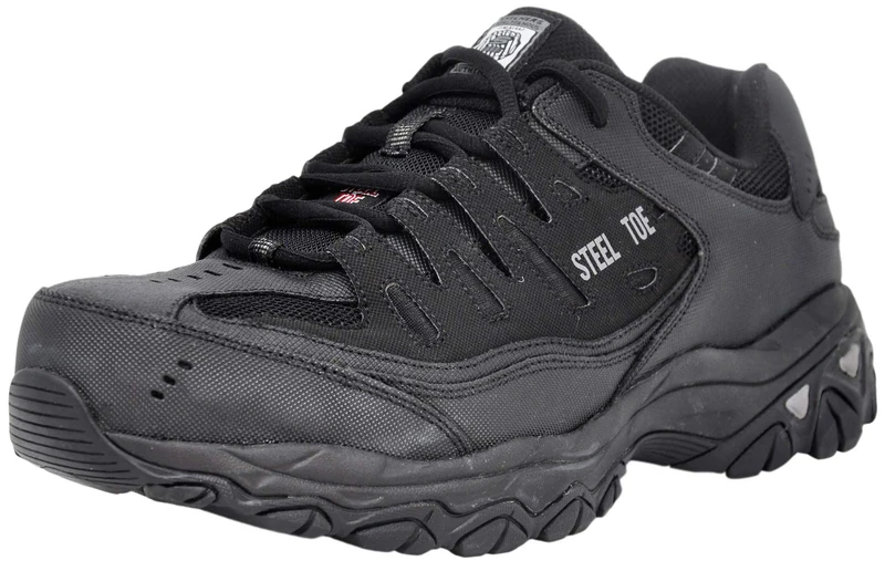 Skechers 77161 Men's Work: Crankton Ebbitt Steel Toe Shoe