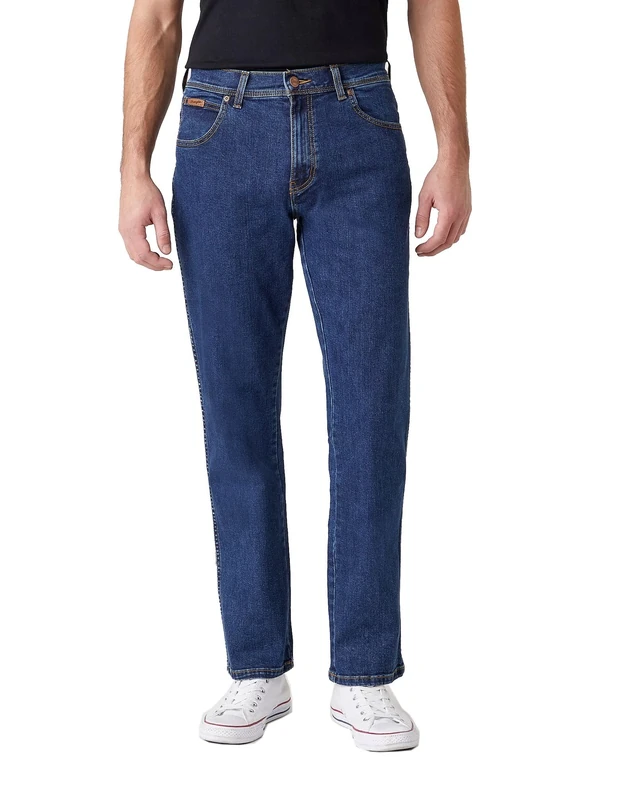 Wrangler Herren Jeans Texas Stretch Darkstone, Größe:W44 L32 - Image 1